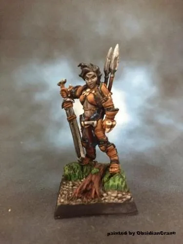 89005 - Amiri, Iconic Barbarian (Pathfinder Bones)
