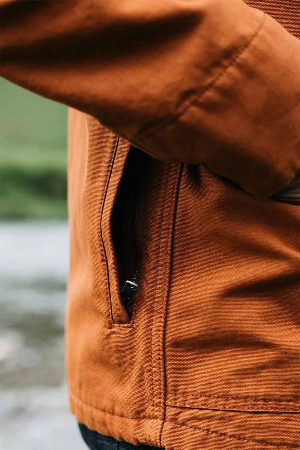 BASSET FLANNEL LINED JACKET Sable