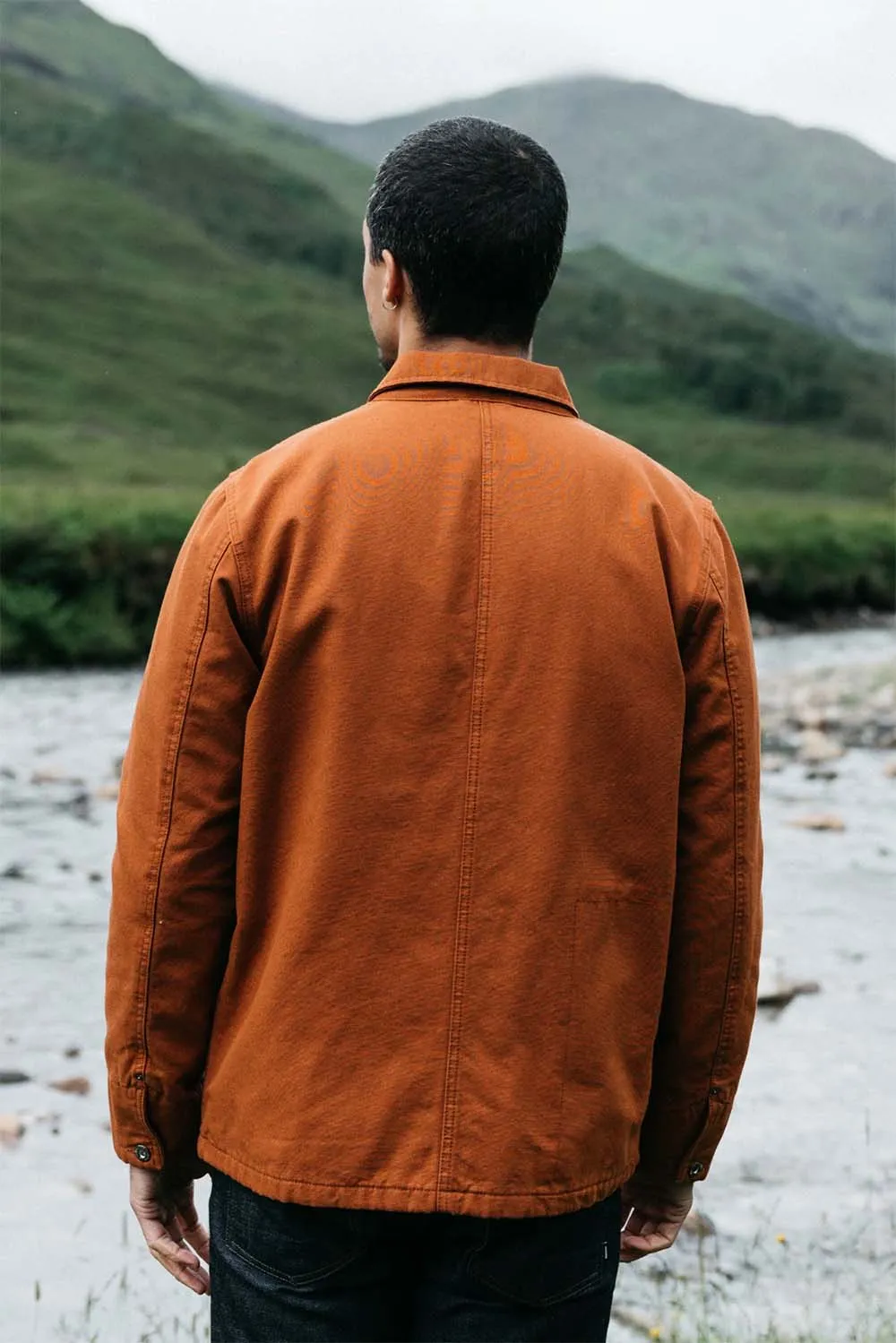 BASSET FLANNEL LINED JACKET Sable