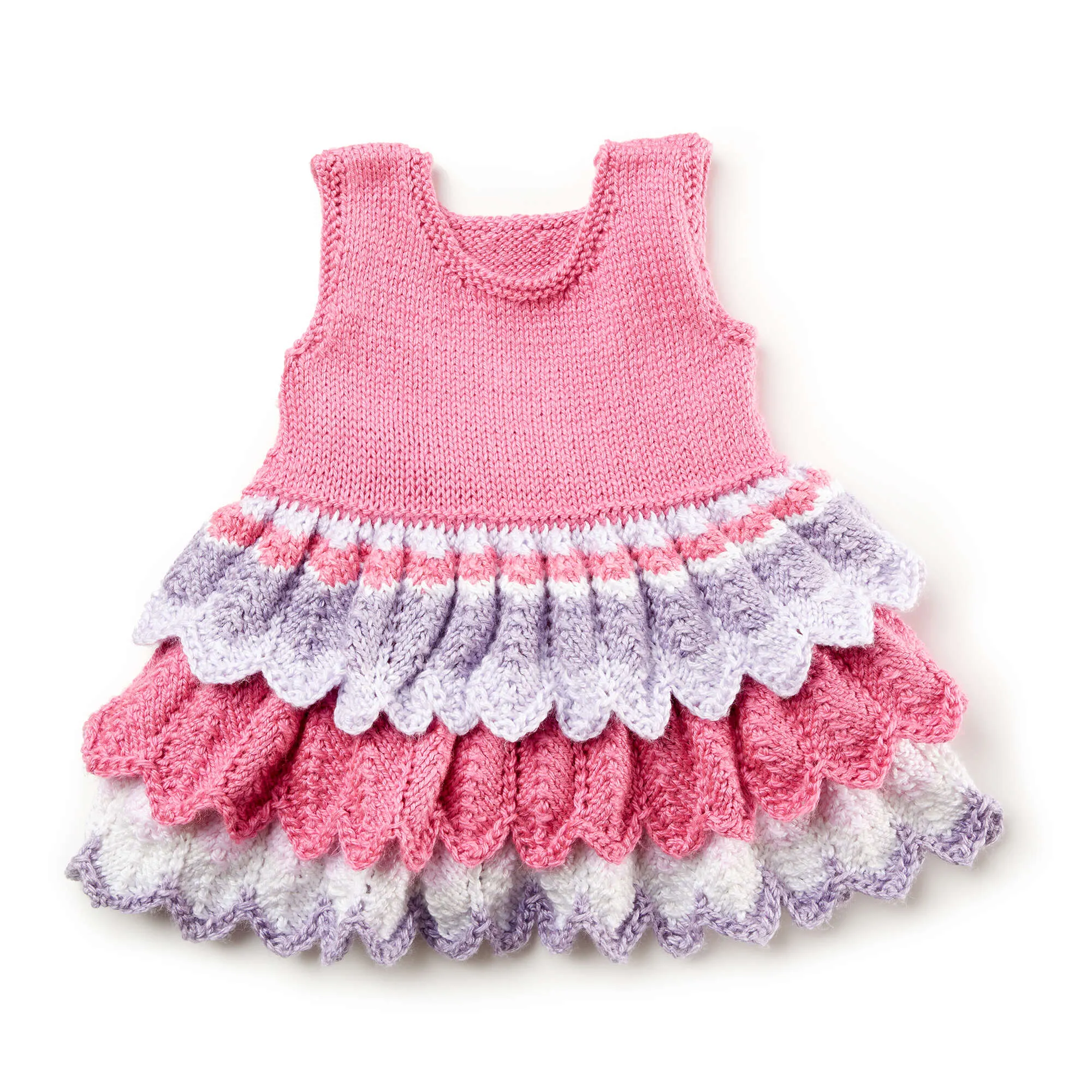 Bernat Layer Cake Knit Dress