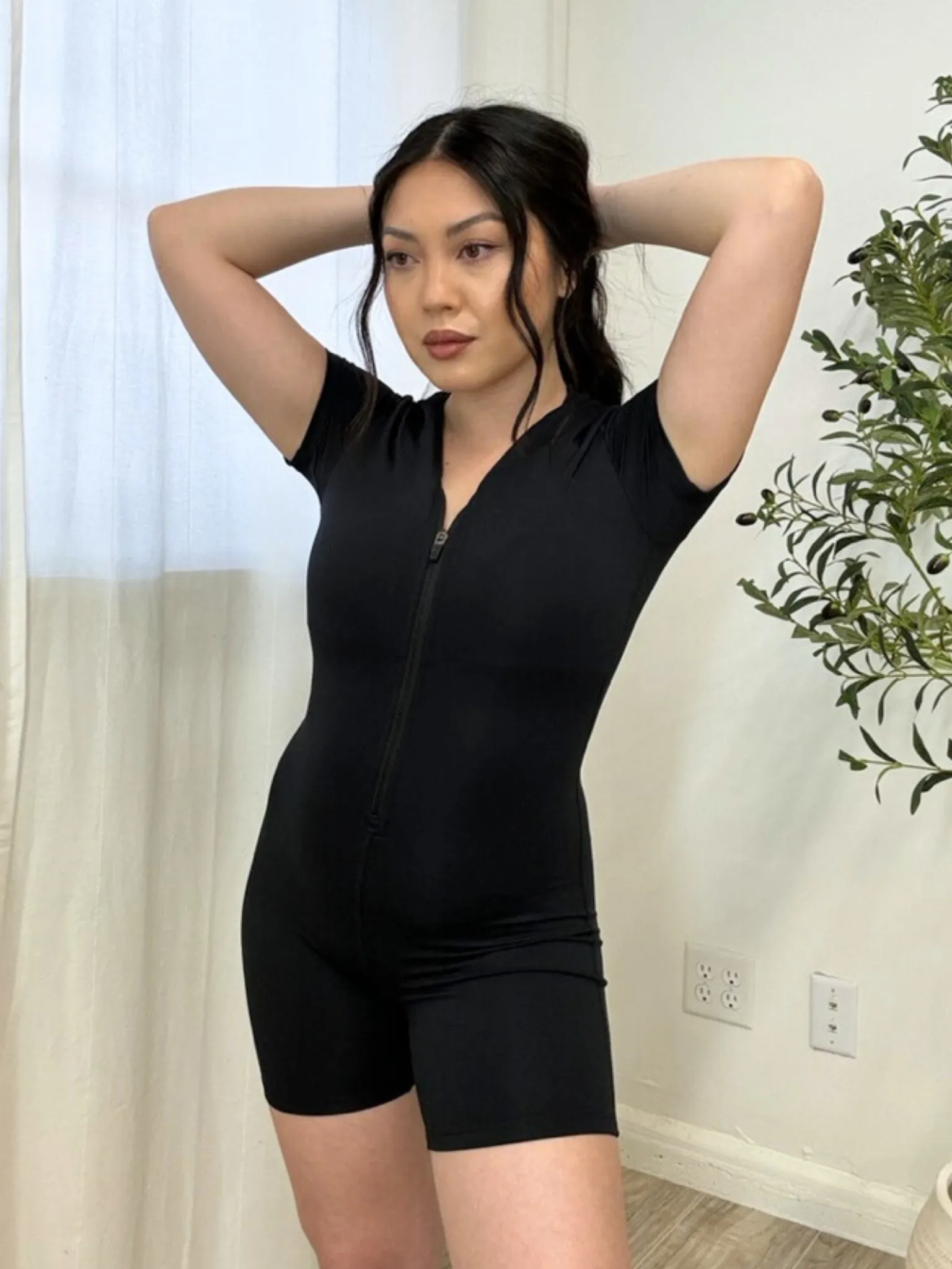 Brayden Padded Biker Romper