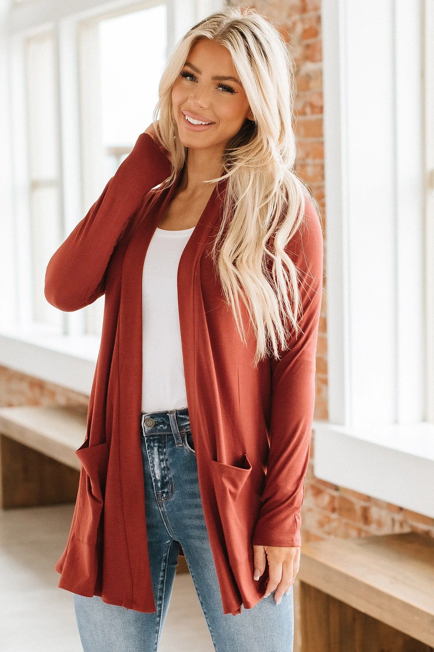 Brooklyn Pocket Cardigan | S-XL