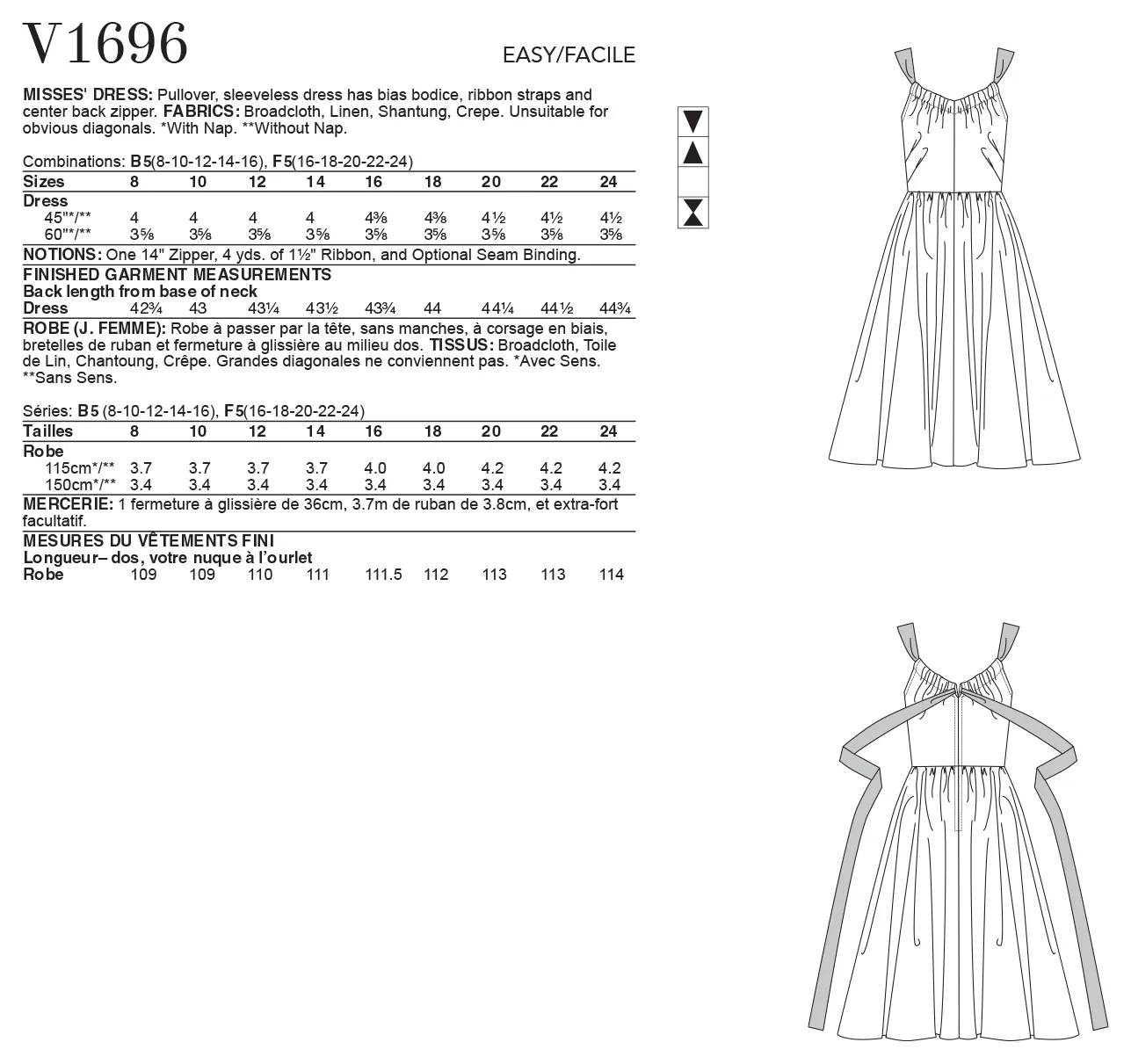 DRESS - V1696