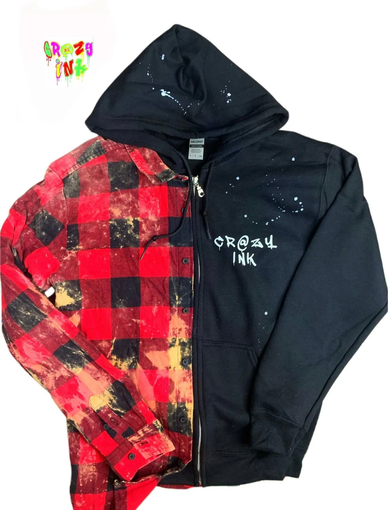 FLANNEL   HOODIE