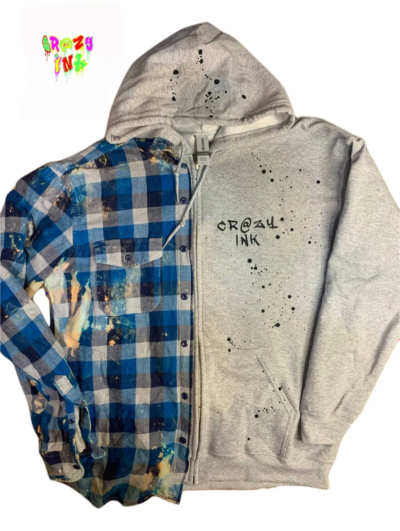 FLANNEL   HOODIE