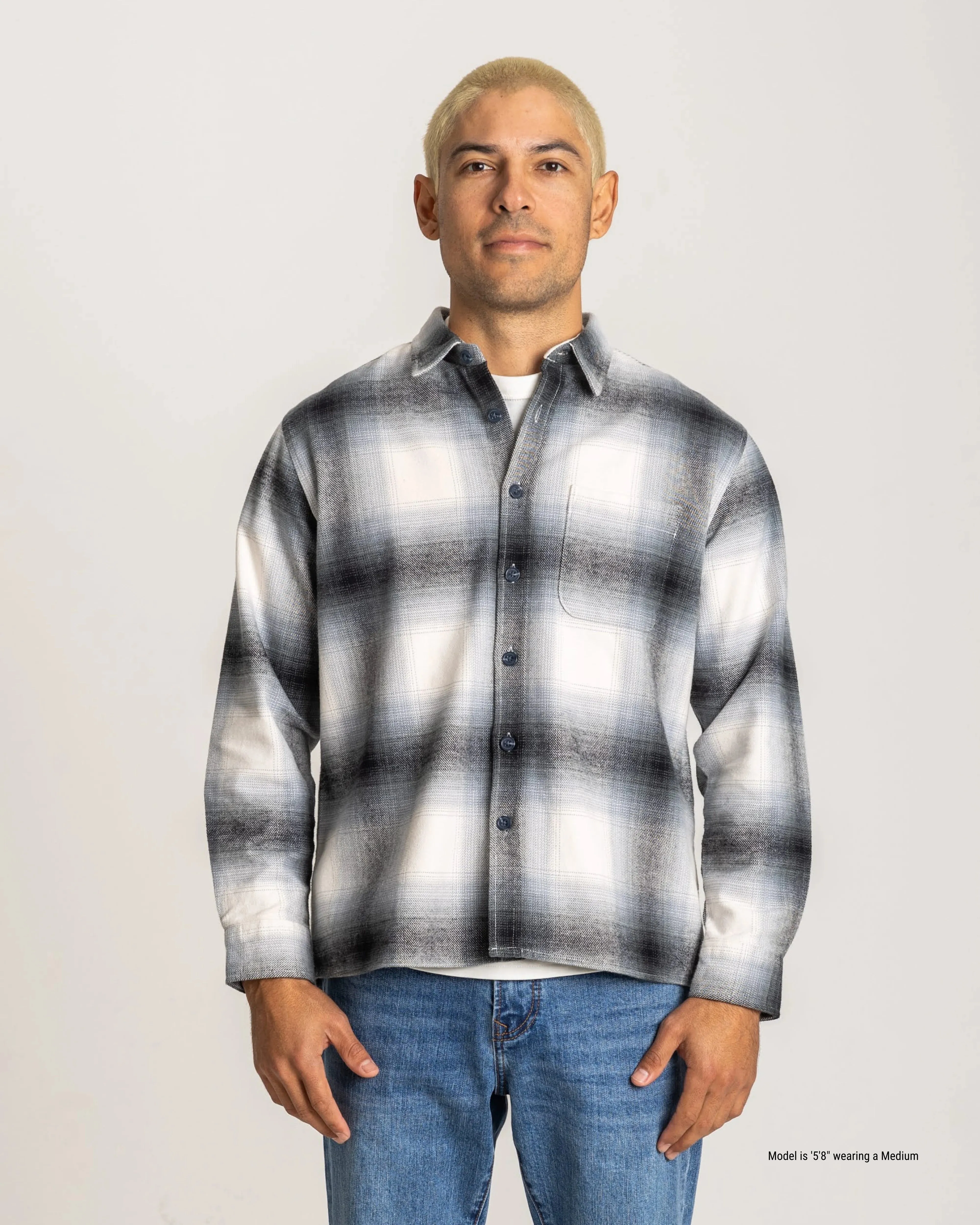 Flannel Shirt for Shorter Men