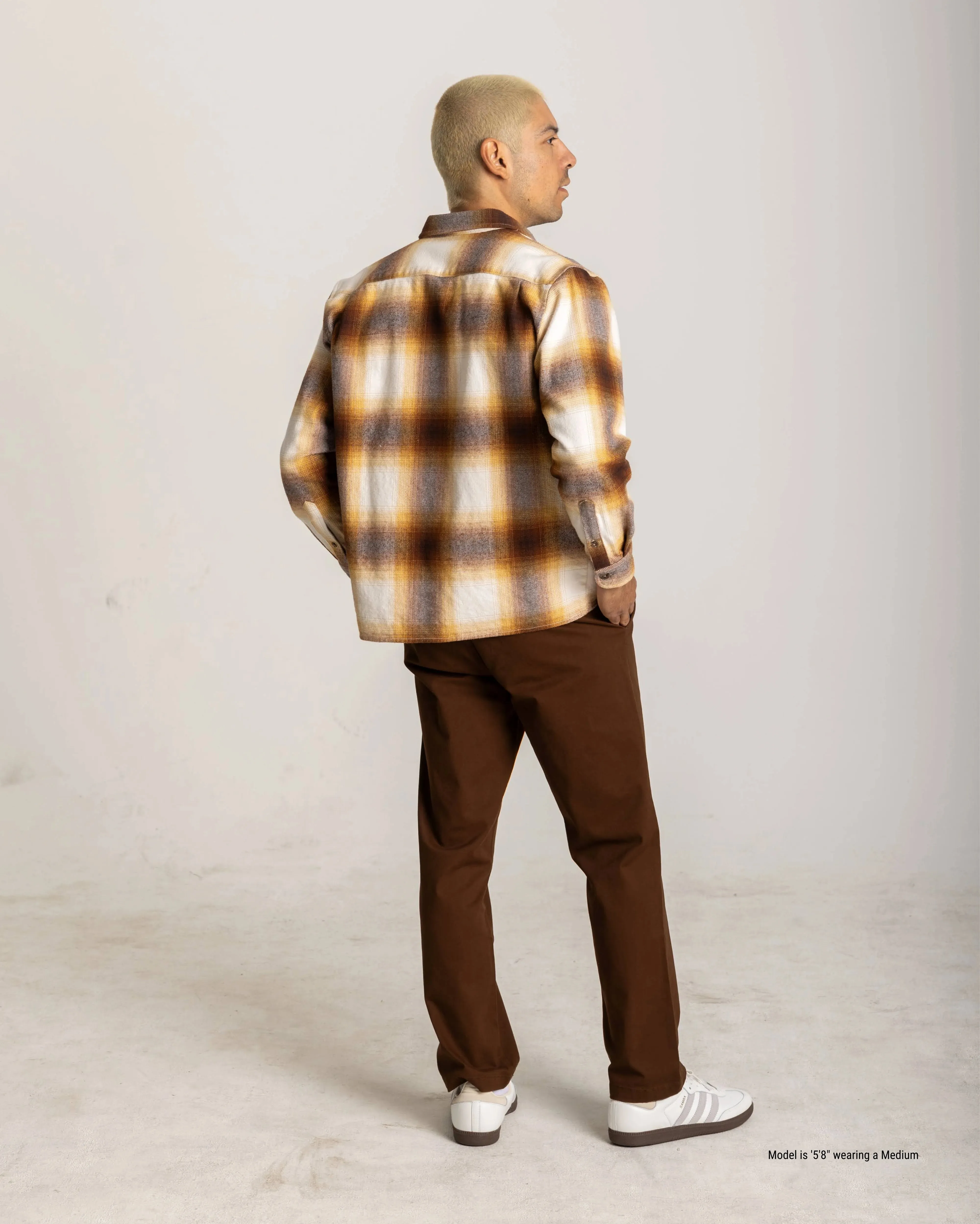 Flannel Shirt for Shorter Men