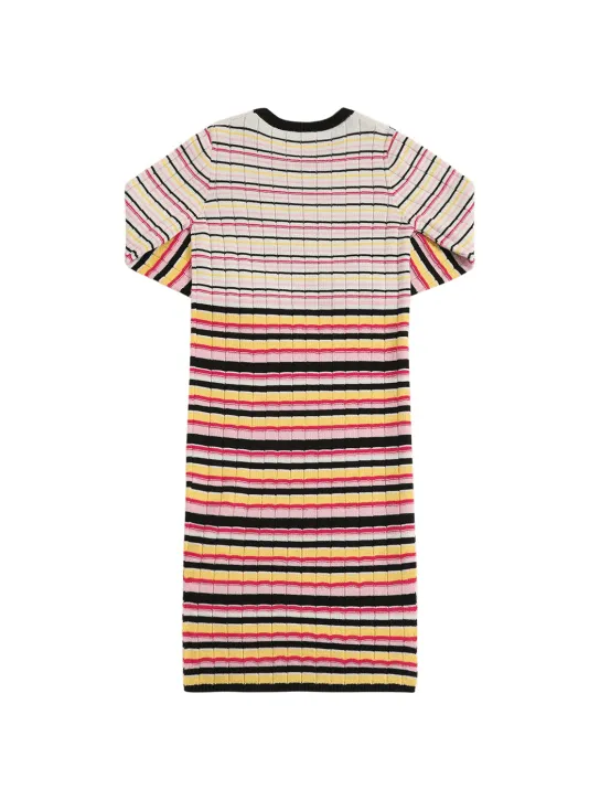 N°21   Stripes blend wool knit dress 