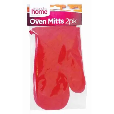 Padded Oven Mitts 2 pack