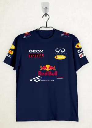 Red Bull F1 Vintage Streetwear retro Fashion Oversized Printed Racing T-shirt For Mens | Shoppingfactory23